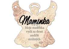 Albi Závesná plaketka anjel Mamička 9 x 10 cm