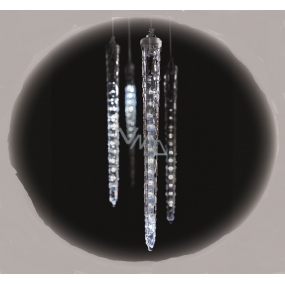 Emos Kvaple s padajúcim efektom reťaz 3,6 m, 140 LED studená biela