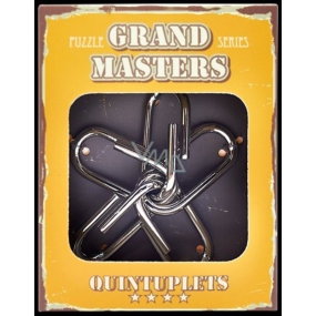 Albi Grand Masters kovový hlavolam - Quintuplets 4/4