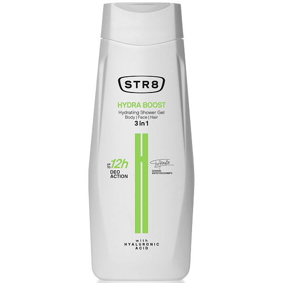 Str8 Hydra Boost 3v1 sprchový gel pre mužov 400 ml
