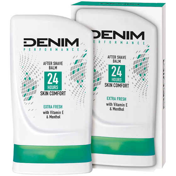 Denim Performance Extra Fresh balzam po holení pre mužov 100 ml