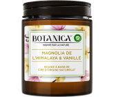Air Wick Botanica Vanilka a himalájska magnólia vonná sviečka sklo, doba horenia až 40 hodín 205 g
