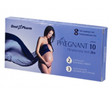 Pregnant 10 Tehotenský test vysoko presný s extra citlivosťou 10mlU/ml pre včasné zistenie tehotenstva 2 kusy