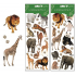Nálepky Zoo 30 x 12 cm náhodný výber