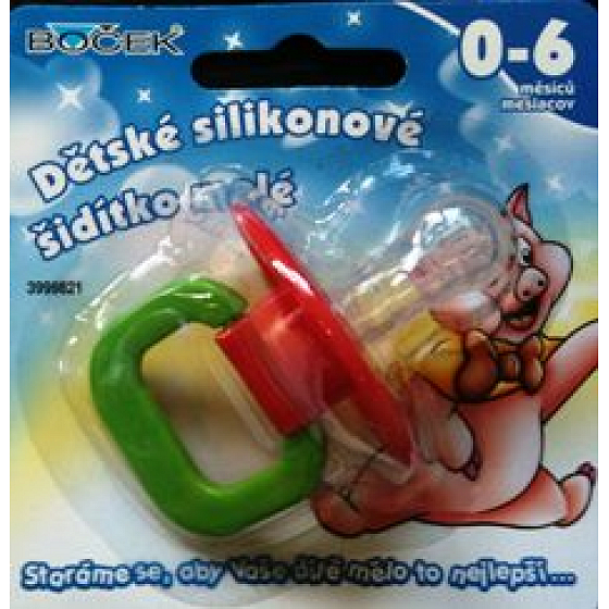 Boček Silikónové cumlík 0 - 6 mesiacov