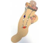 Albi Foot Jewellery Farebné korálky s kamienkami 1 kus