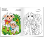 Ditipo Omaľovánky s básničkami Domáci miláčikovia 16 strán 215 x 275 mm vek 3+