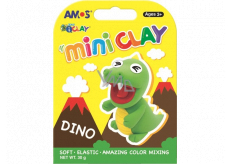 Amos I-Clay Mini Clay Dino modelovacia sušiaca hlina 4 farby x 7,5 g