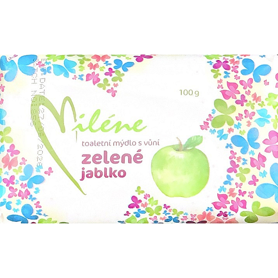 Toaletné mydlo Miléne Zelené jablko 100 g