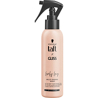 Schwarzkopf Taft Gliss Lovely Long sprej na vlasy pre tepelnú ochranu 150 ml
