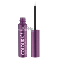 Essence Colour it! metalické tekuté očné linky 02 Dark Cherry 3 ml