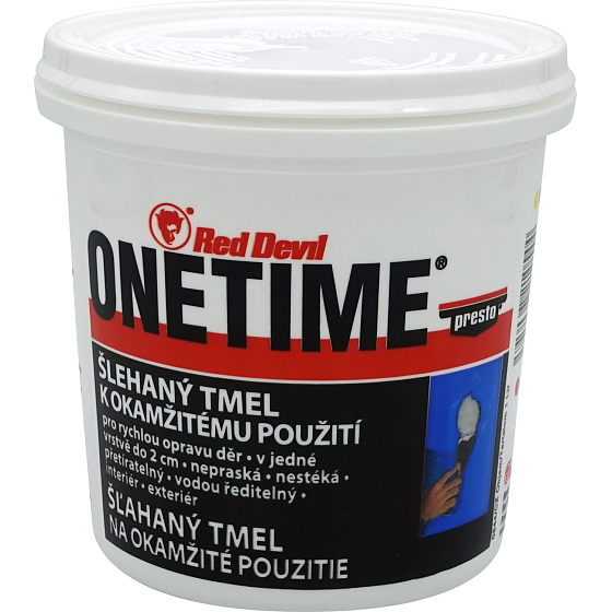 Onetime šľahaný tmel, pretretný, 1 l