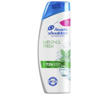 Head & Shoulders mentol osviežujúci šampón proti lupinám pre normálne a mastné vlasy 400 ml