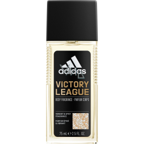 Adidas Victory League parfumovaný dezodorant sklo pre mužov 75 ml