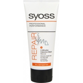 Syoss Repair Therapy 2 minútová vlasová maska pre suchý a lánavý vlas 200 ml
