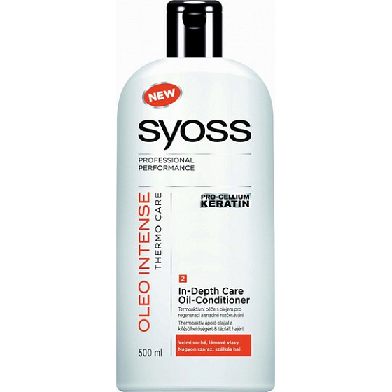 Syoss Oleo Intense Thermo Care kondicionér pre suché a lámavé vlasy 500 ml