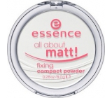 Essence All About Matt! Fixing Compact Powder kompaktný púder 8 g