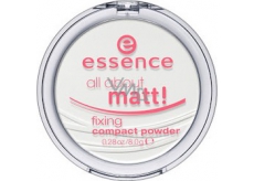 Essence All About Matt! Fixing Compact Powder kompaktný púder 8 g