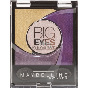 Maybelline Big Eyes očné tiene 05 Luminous Purple 5 g