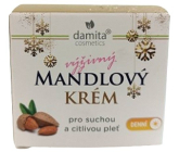 Damita Cosmetics DC Mandľový výživný denný krém pre suchú a citlivú pleť 50 g