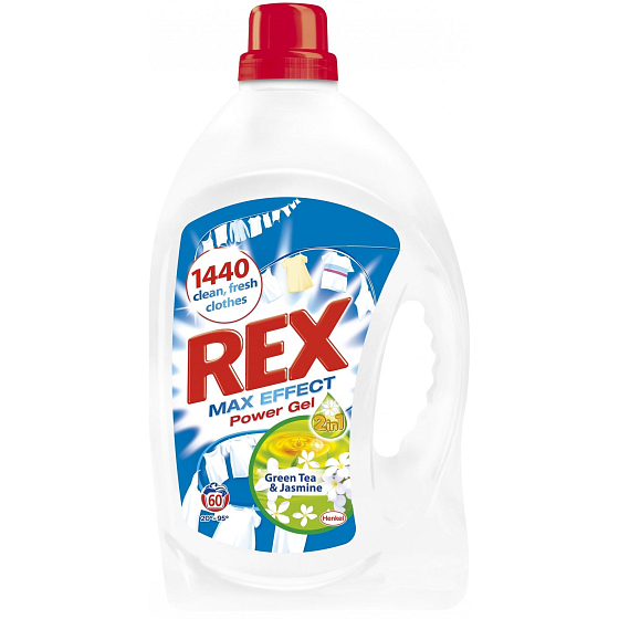 Rex Max Effect Green Tea & Jasmine gél na pranie 60 dávok 3,96 l