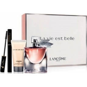 Lancome La Vie Est Belle toaletná voda pre ženy 50 ml + telové mlieko 50 ml + riasenka, darčeková sada