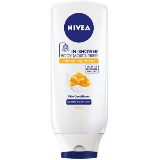 Nivea Honey & Milk Med a mlieko telové mlieko do sprchy 250 ml
