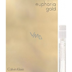 Calvin Klein Euphoria Gold toaletná voda pre ženy 1,2 ml s rozprašovačom, vialka