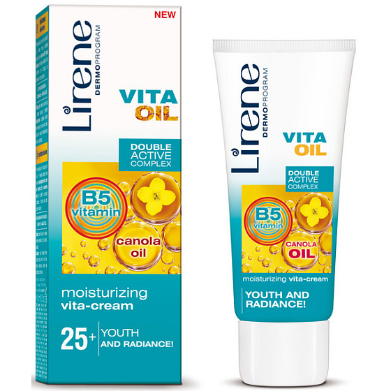 Lirene Vita Oil 25+ hydratačný vita-krém 40 ml