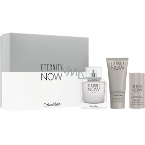 Calvin Klein Eternity Now Man toaletná voda 100 ml + sprchový gél 100 ml + deodorant stick 75 ml, darčeková sada