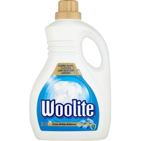 Woolite Extra White Brillance prací gél na bielu bielizeň 2 l