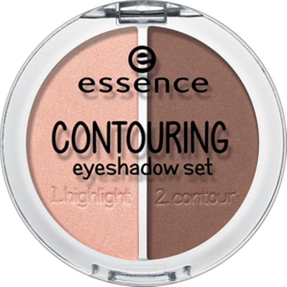 Essence Contouring Eyeshadow Set sada očných tieňov 02 Brownies With Frosting 5 g
