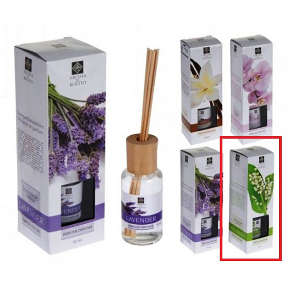 Aróma di Rogito Difuzér Perfume Konvalinka osviežovač vzduchu 50 ml