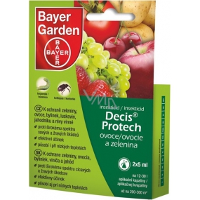 Bayer Garden Decis Protech insekticíd ovocie a zelenina 2 x 5 ml