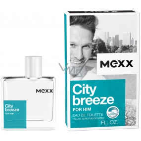 Mexx City Breeze for Him toaletná voda 30 ml