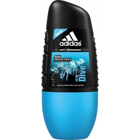 Adidas Ice Dive 48h guličkový antiperspirant dezodorant roll-on pre mužov 50 ml