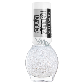 Miss Sporty Crazy Glitter lak na nechty 040 7 ml