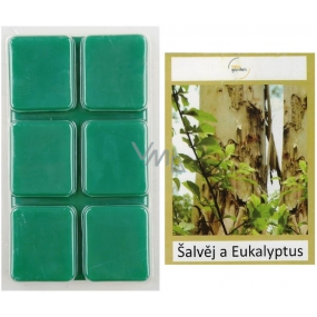 New Garden Šalvia a eukalyptus vonný vosk do aromalampy 64 g