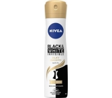 Nivea Invisible Black & White Silky Smooth antiperspirant dezodorant sprej pre ženy 150 ml