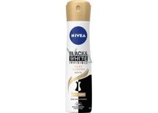 Nivea Invisible Black & White Silky Smooth antiperspirant dezodorant sprej pre ženy 150 ml