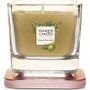 Yankee Candle Pear & Tea Leaf - Hruška a čajové lístky sójová vonná sviečka Elevation malá sklo 1 knôt 96 g