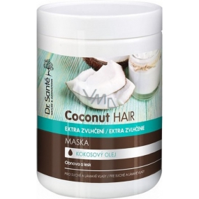 Dr. Santé Coconut Kokosový olej maska pre suché a lámavé vlasy 1 l
