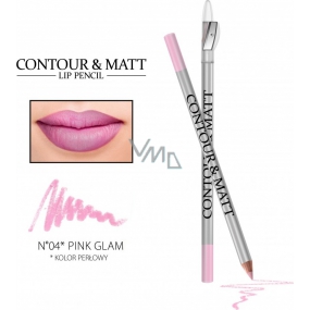 Reverz Contour & Matt Lip Pencil kontúrovacia ceruzka na pery 04 Pink Glam 2 g