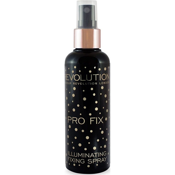 Makeup Revolution Illuminating Fixing fixačný sprej na make-up 100 ml