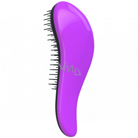 Dtangler Brush Purple kefa pre ľahké rozčesanie vlasov fialový 18,5 cm