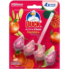 Duck Active Clean Fruitopia WC závesný čistič s vôňou 38,6 g