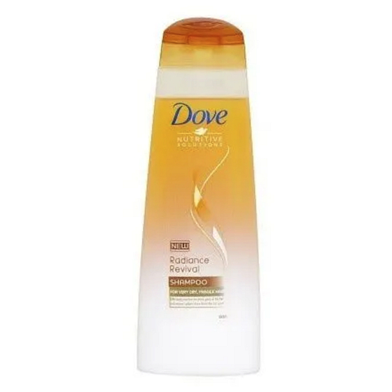 Dove Nutritive Solutions Radiance Revival šampón pre lesk a žiarivosť suchých a krehkých vlasov 250 ml