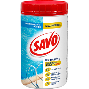 Savo Maxi chlórové tablety na dezinfekciu bazénov 1,2 kg
