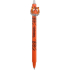 Colorino Gumové pero Divoké zvieratá oranžová, modrá náplň 0,5 mm