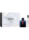 Prada Luna Rossa Ocean toaletná voda 50 ml + toaletná voda 10 ml miniatúra, darčeková sada pre mužov